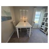 3PC COUNTER TOP TABLE & CHAIRS