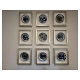 9PC WALL ART