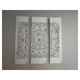 3PC WALL ART