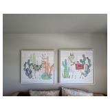 2PC FRAMED CANVASES