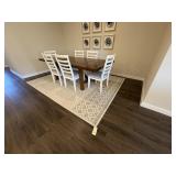 7PC DINING TABLE & CHAIRS