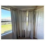 8PC CURTAINS