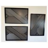 3PC WALL ART