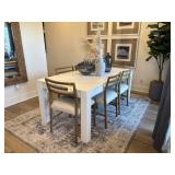 7PC DINING TABLE & CHAIRS
