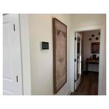 LARGE FRAMED WALL CANVAS