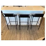 3PC COUNTER STOOLS