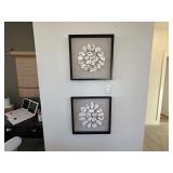 2PC FRAMED WALL ART