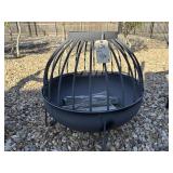 4PC OUTDOOR TABLE, CHAIRS, & FIRE PIT