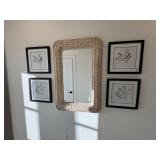 4PC FRAMED WALL ART