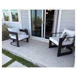 3PC OUTDOOR SEATING & TABLE