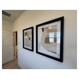 2PC FRAMED WALL ART