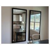 2PC LARGE WALL MIRRORS