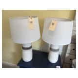 2PC TABLE LAMPS