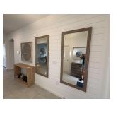 2PC LARGE WALL MIRRORS