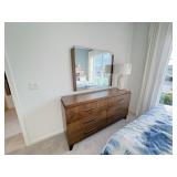 2PC DRESSER & WALL MIRROR