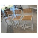 3PC COUNTER STOOLS