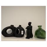 4PC ASSORTED DÉCOR ITEMS