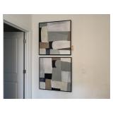 2PC FRAMED CANVASES
