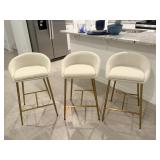 3PC COUNTER STOOLS