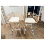 2PC COUNTER STOOLS