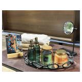 11PC BATHROOM ITEMS