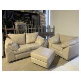 3PC SOFA, CHAIR AND OTTOMAN