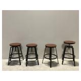 4PC COUNTER STOOLS