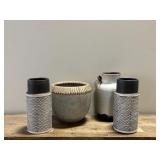 4PC VASES
