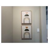 2PC FRAMED CANVASES