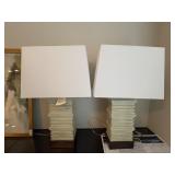2PC TABLE LAMPS
