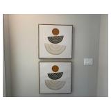 2PC FRAMED CANVASES