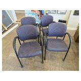 4PC OFFICE CHAIRS