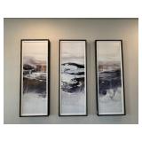 3PC LARGE FRAMED CANVA