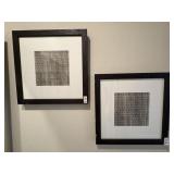 2PC WALL ART