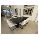 7PC DINING TABLE & CHAIRS