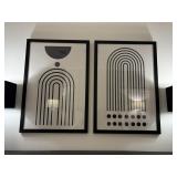 2 PC FRAMET ART