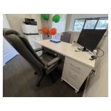 2PC OFFICE DESK & CHAIR