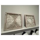 2PC FRAMED WALL ART