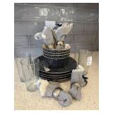 ASSORTED DINNERWARE SET