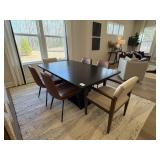 7PC DINING TABLE & CHAIRS