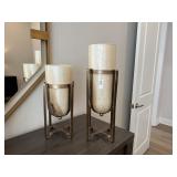 2PC CANDLEHOLDERS