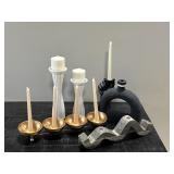 6PC CANDLE HOLDERS