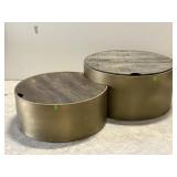 2PC STORAGE COFFEE TABLES