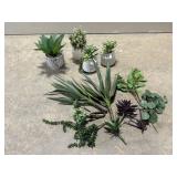 12PC FAUX GREENERY