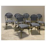 6PC OUTDOOR DINING CHAIRS