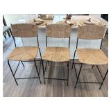 3PC COUNTER STOOLS