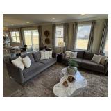 2PC SOFAS W/PILLOWS