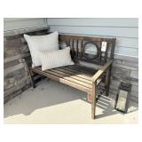 2PC PATIO BENCHES