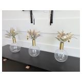 3PC DECO VASES