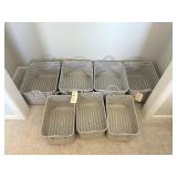 7PC STORAGE BASKETS